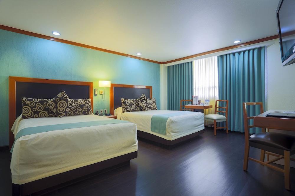 Hotel Abastos Plaza Meksika Dış mekan fotoğraf